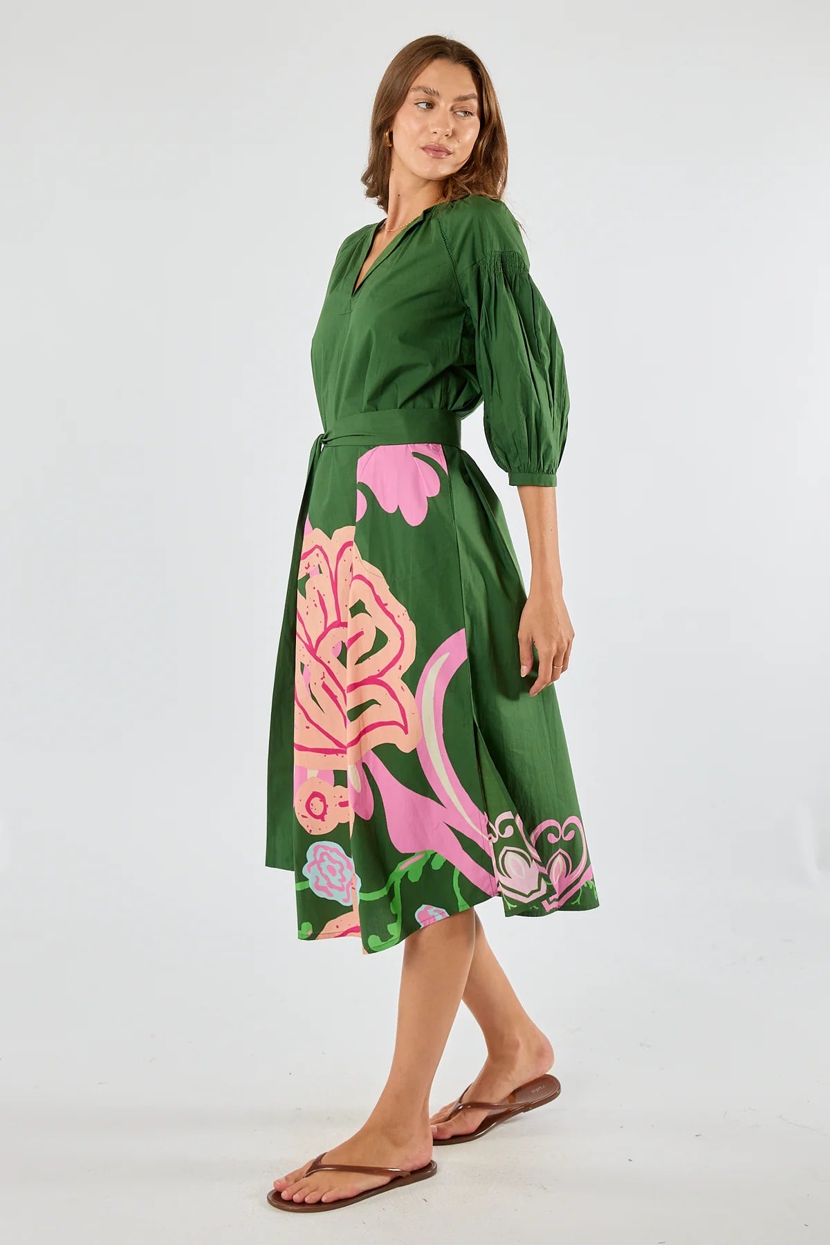 Itami | Fontes Kaftan | Olive