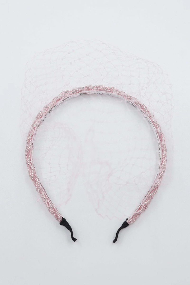 Ford Millinery | Izzy Headpiece | Light Pink