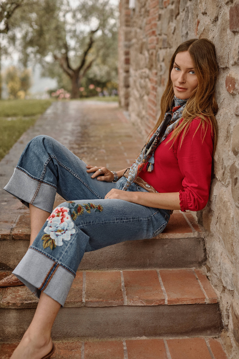 Johnny Was | Ankle Wide Leg Jean | Advestia