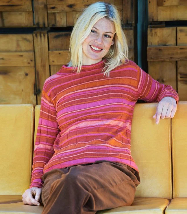 N.O.K. | Nature of Knitting | Lola Sweater in Rust