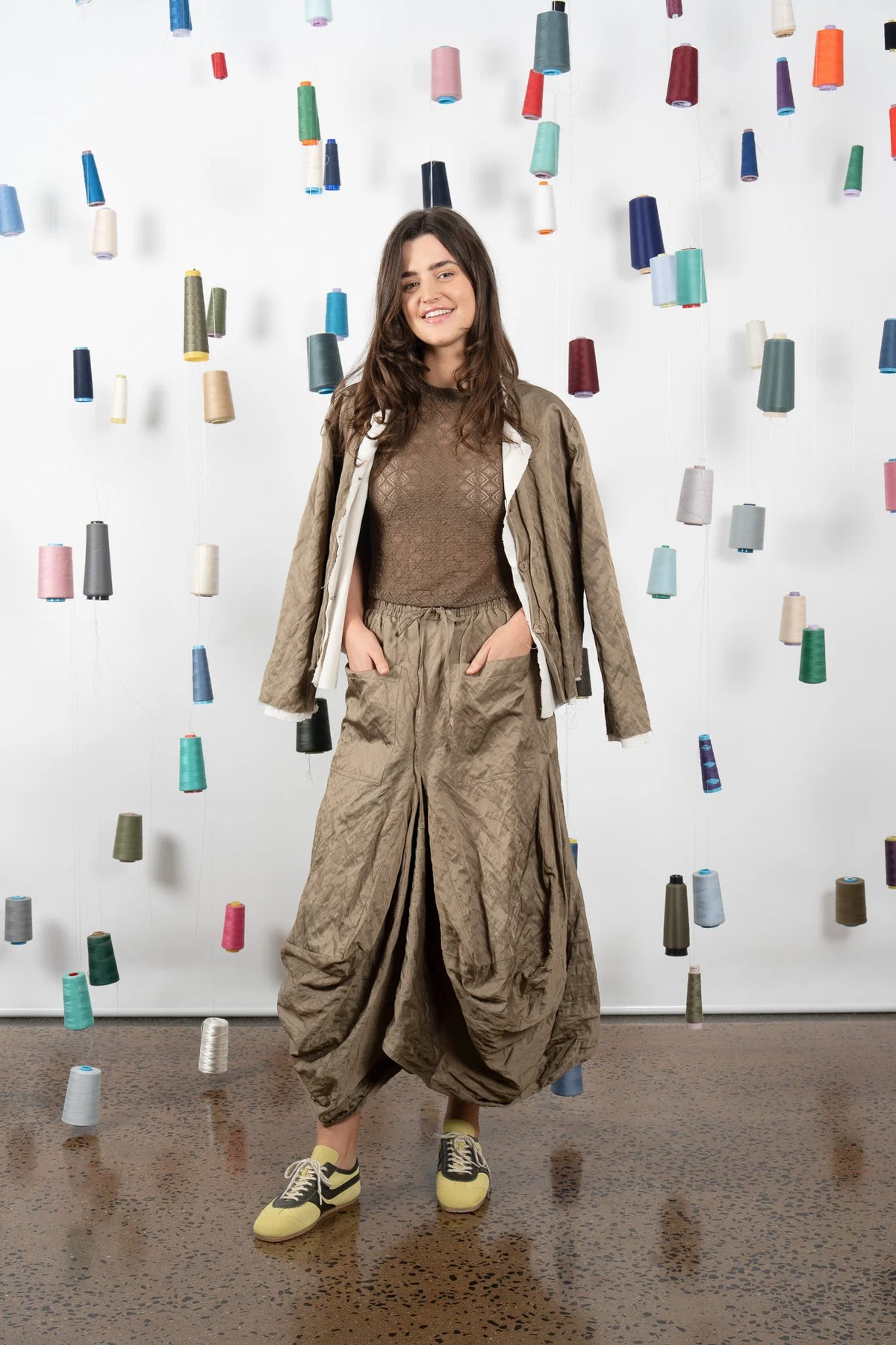 Maud Dainty | Montclair Skirt | Kelp