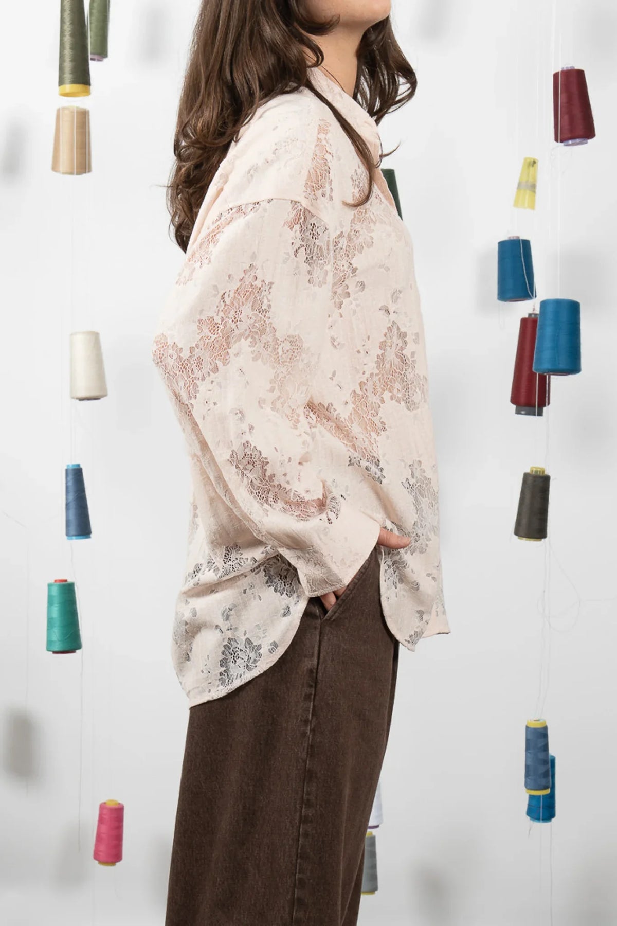 Maud Dainthy | Jarrah Shirt | Pink Salt