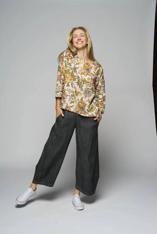 Muse I Sanne Pant I Black Denim