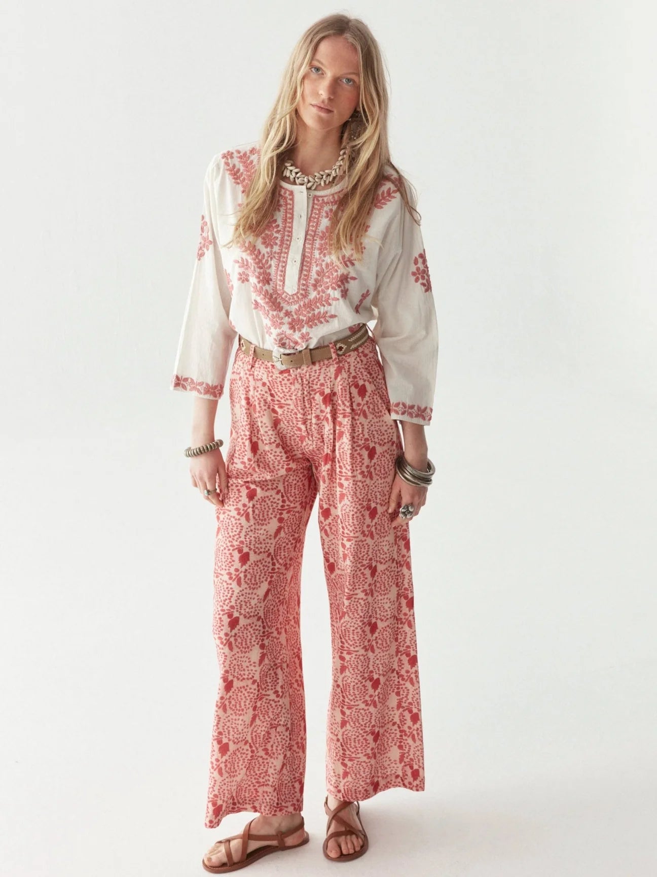 Maison Hotel | Shyla Blouse | Chikan Blossom
