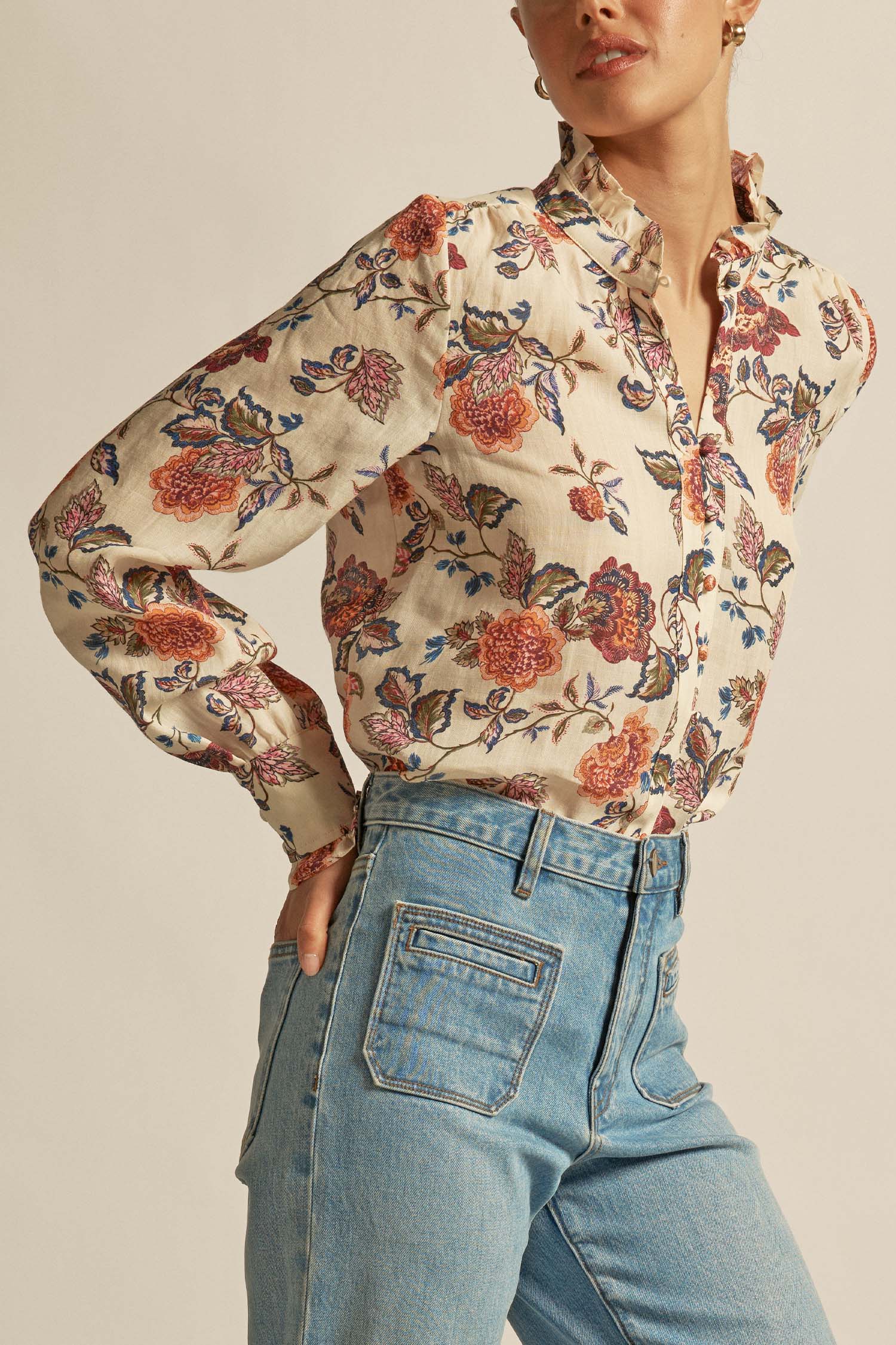 Zoe Kratzmann | Stir Top | Heirloom Bloom