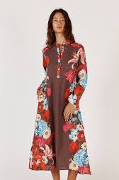 Ruby Yaya I Bharita Midi I Brown