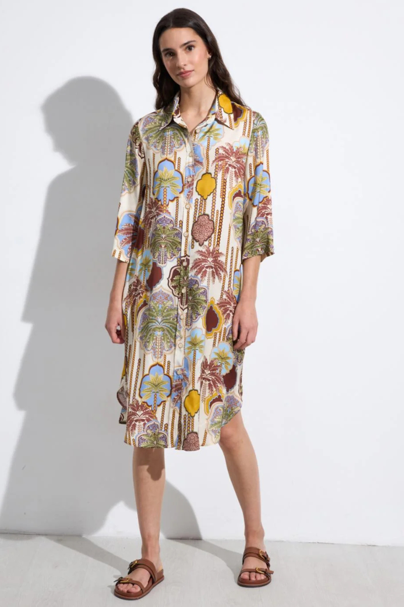 Tinta & Bariloche | Foncea Shirtdress | Chocolate