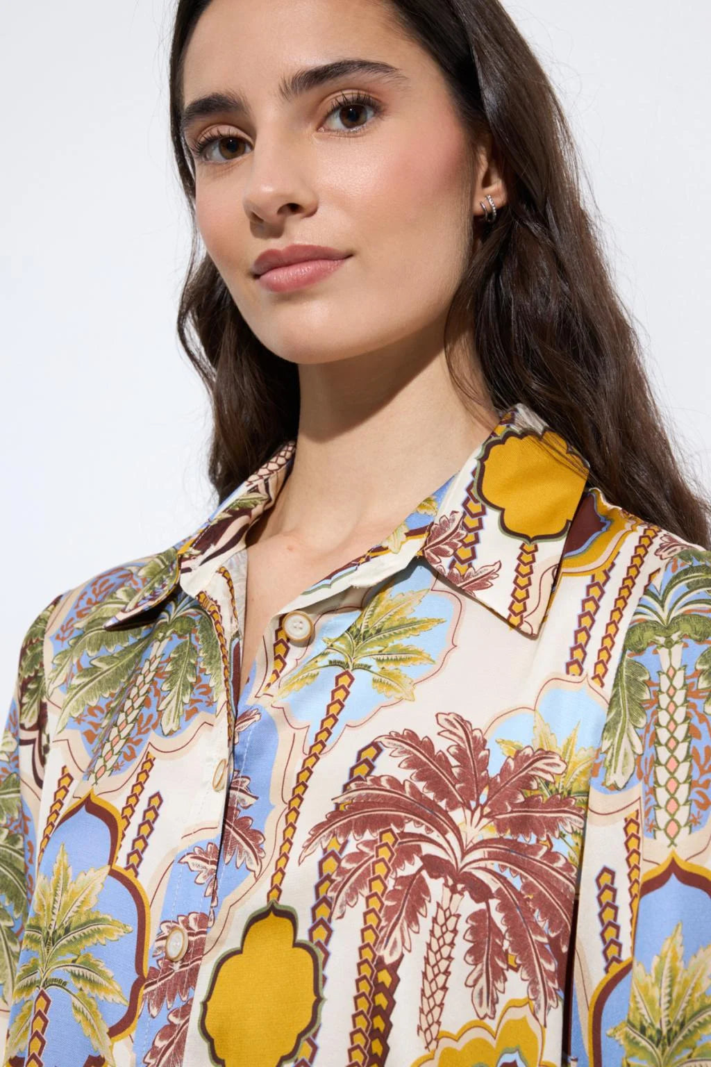 Tinta & Bariloche | Foncea Shirtdress | Chocolate
