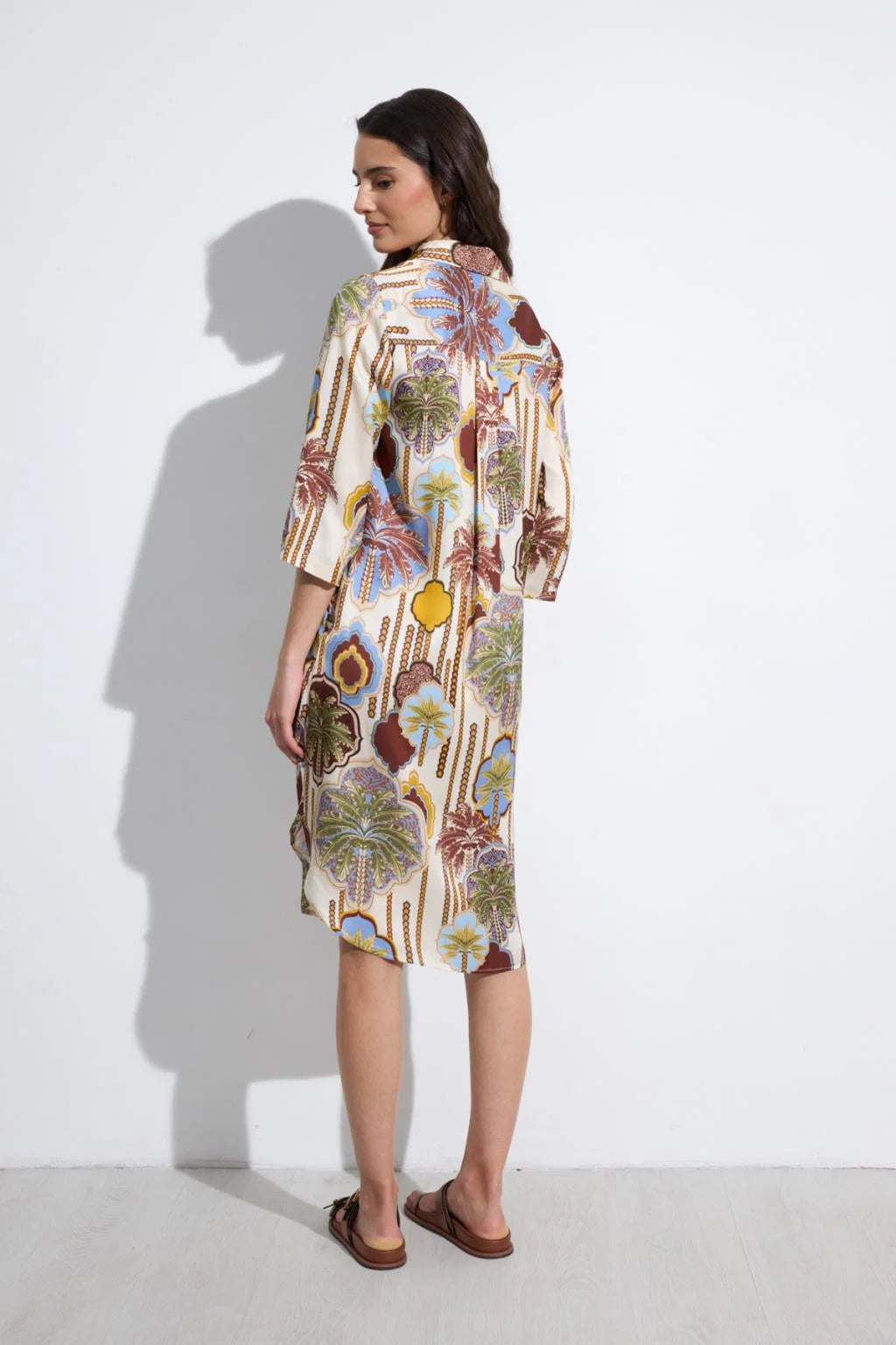 Tinta & Bariloche | Foncea Shirtdress | Chocolate