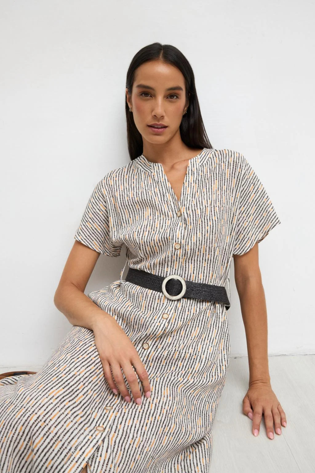 Tinta & Bariloche | Siona Dress | Off-White