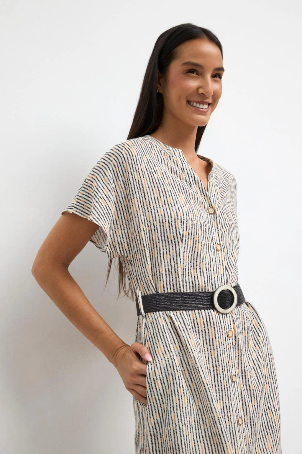 Tinta & Bariloche | Siona Dress | Off-White