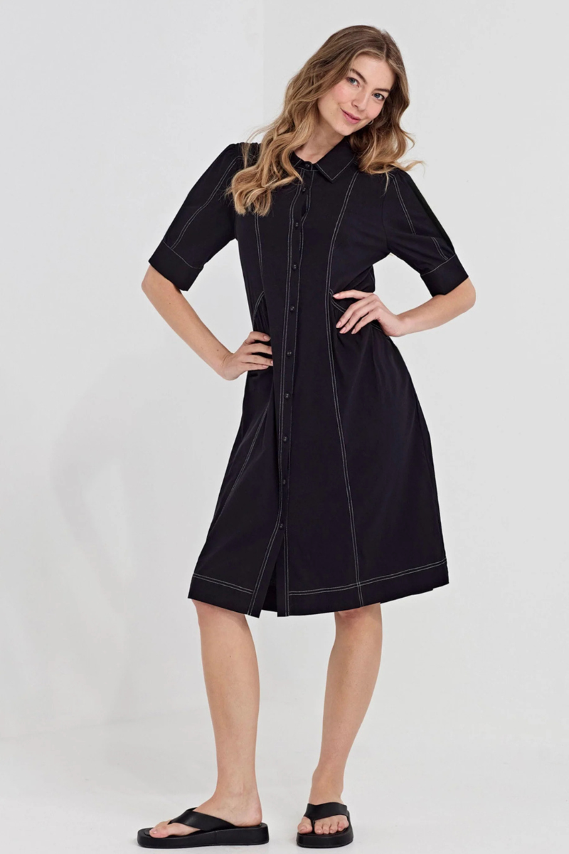 Verge | Acrobat Rosie Dress | Black