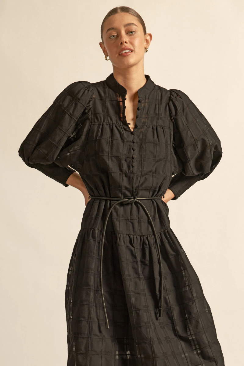 Zoe Kratzmann | Vesper Dress | Black Check