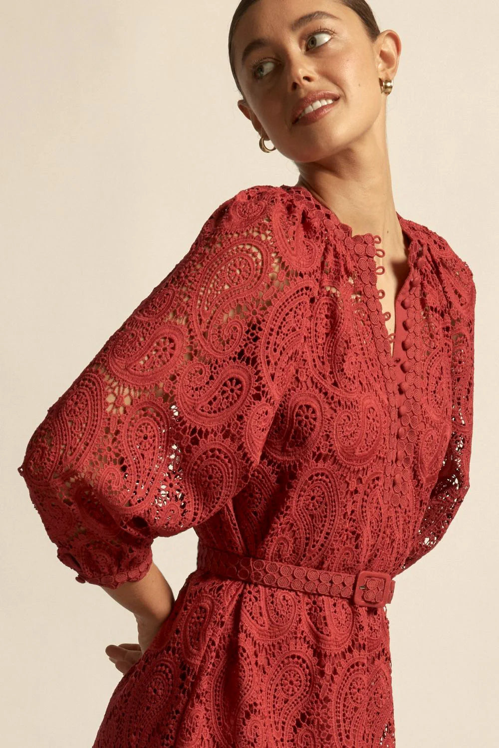 Zoe Kratzmann | Wisp Dress | Raspberry
